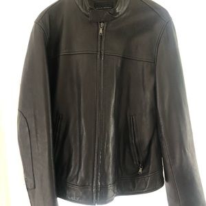 Men’s Banana Republic Leather Motorcycle Jacket